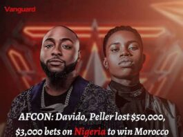 In simpler terms, Davido placed a big bet on Nigeria and lost when Morocco won on penalties. He wasn’t the only one; Peller, a TikToker, lost $3,000 on a similar bet.